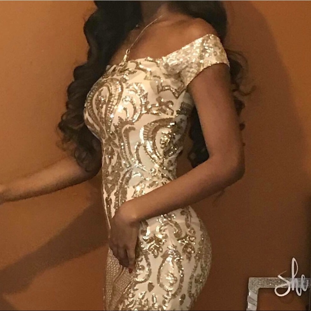 Custom Made Sequin Dress